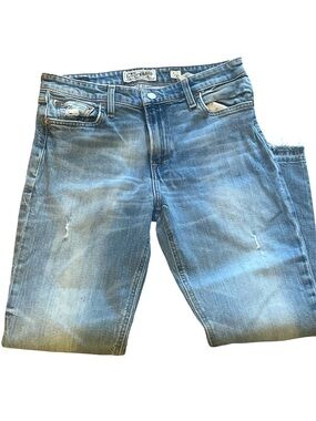 Lucky brand women’s skinny ripped jeans light wash size 4/27